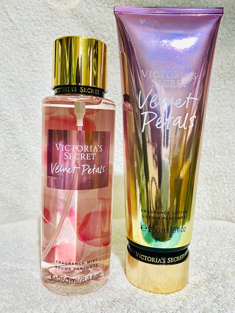 DUO. Velvet petals (brume et crème)