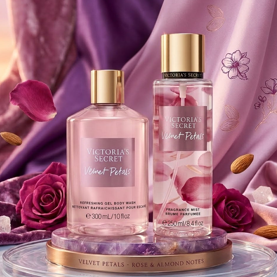 DUO Velvet petals (gel douche et brume)