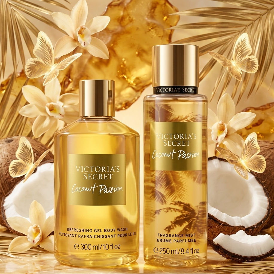 DUO Coconut passion (gel douche et brume)