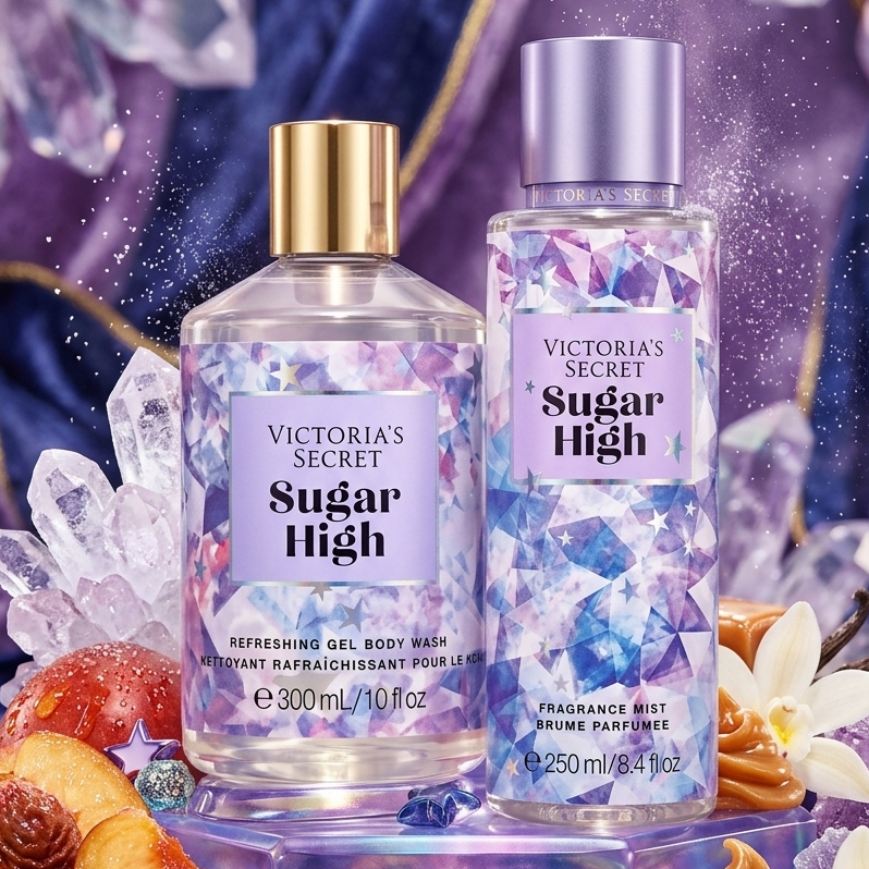 DUO Sugar high (gel douche et brume)