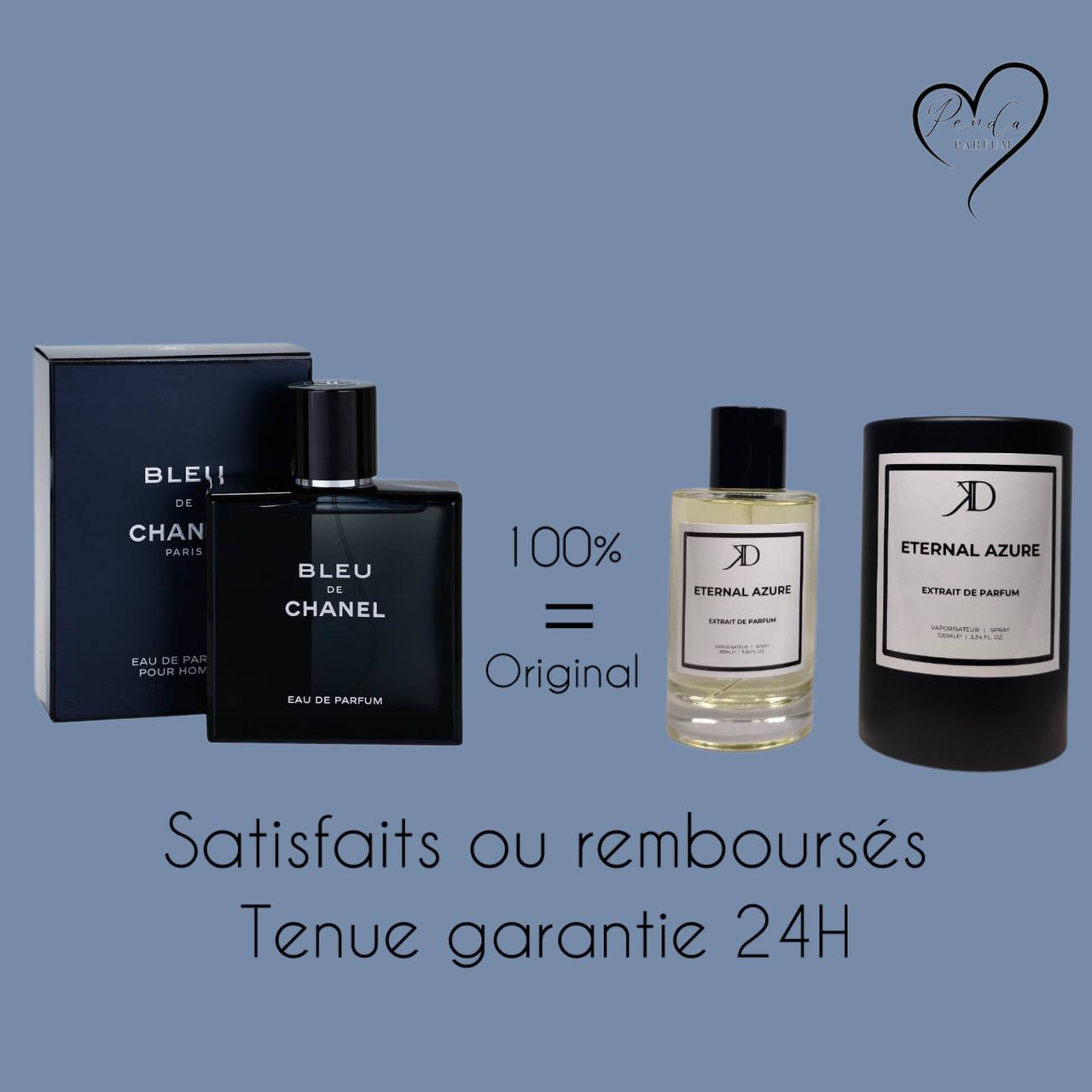 KD PARIS Bleu de Chanel 100 ML