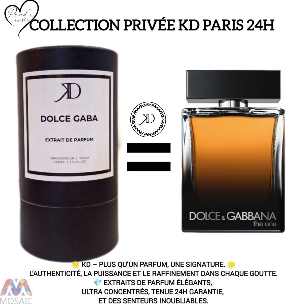 KD PARIS Dolce GABBANA The One 50ml