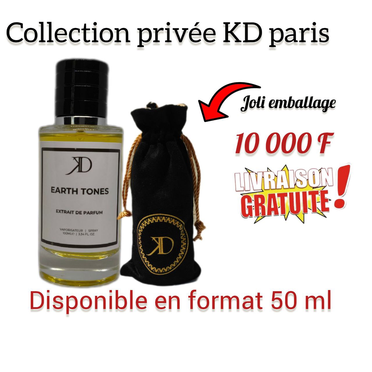 KD PARIS Terre d'Hermès 50 ML EDP