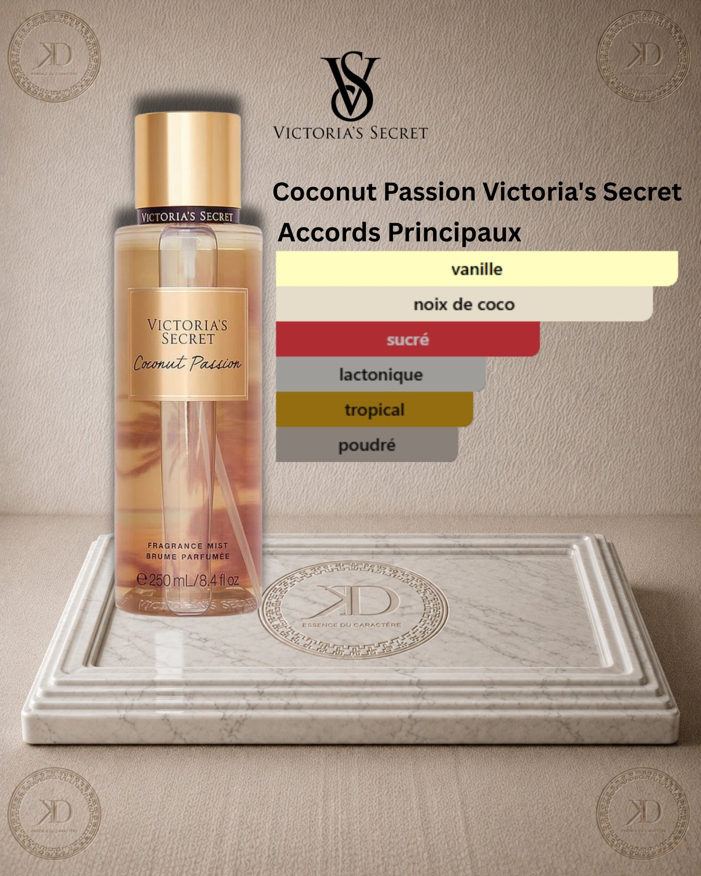 👑PREMIUM VICTORIA'S SECRET COCONUT PASSION 250ML