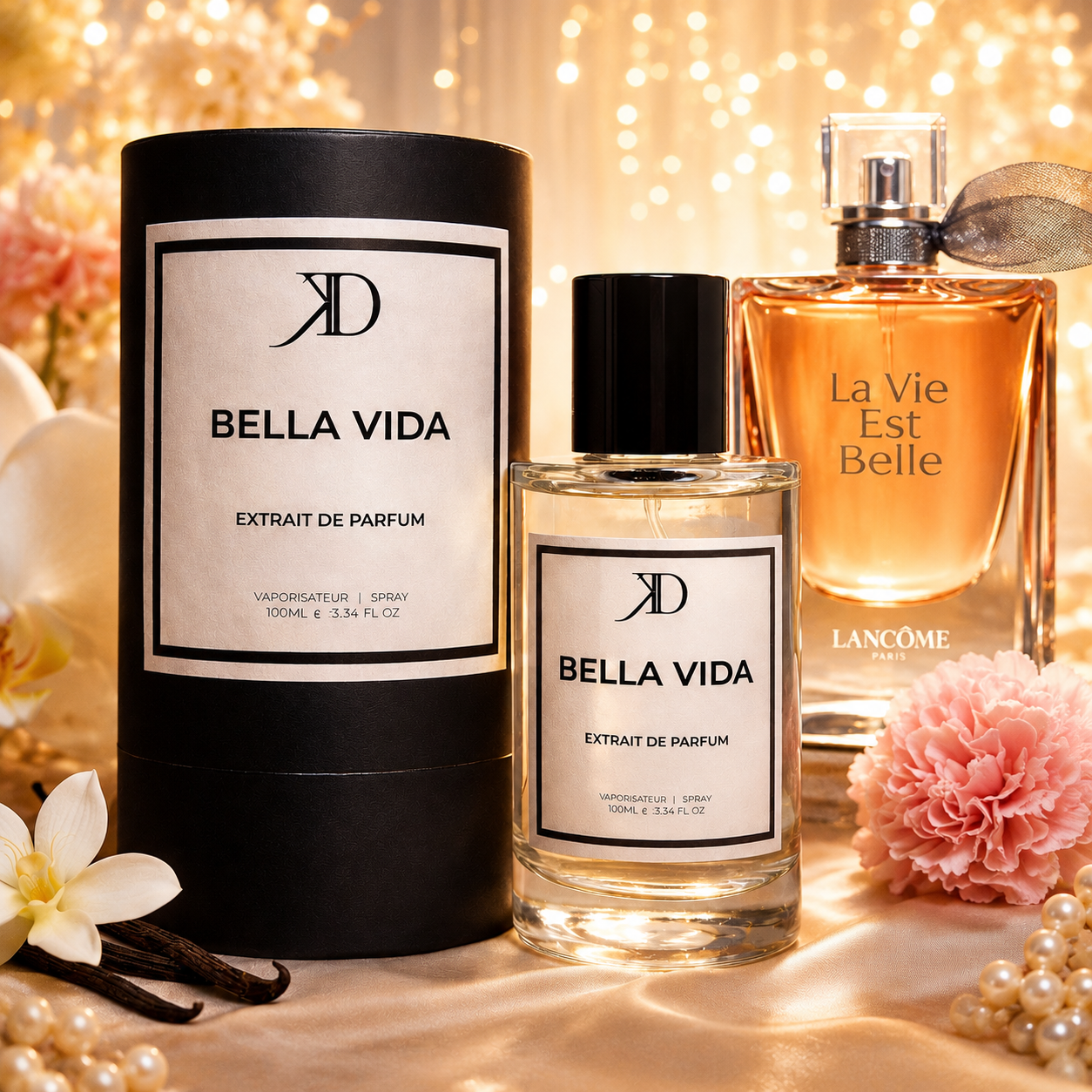 KD - BELLA VIDA Extrait de Parfum | Inspiré de LANCÔME LA VIE EST BELLE