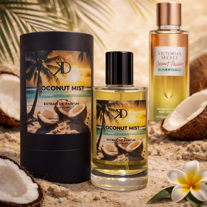 KD - COCONUT MIST Extrait de Parfum | Inspiré de VICTORIA'S SECRET COCONUT PASSION SUNKISSED