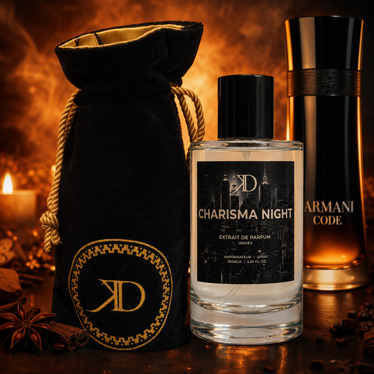 KD - CHARISMA NIGHT Extrait de Parfum | Inspiré de GIORGIO ARMANI ARMANI CODE