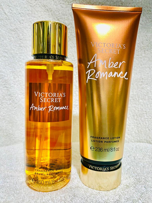 DUO. Amber romance (brume et crème)
