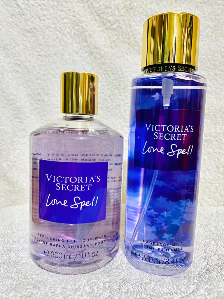 DUO. Love spell (gel_douche et brume)