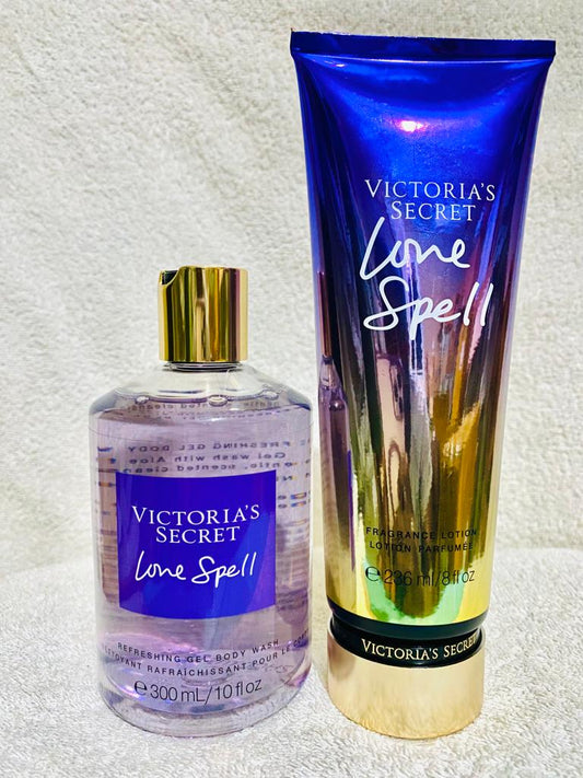 DUO. Love spell (gel_douche et crème)