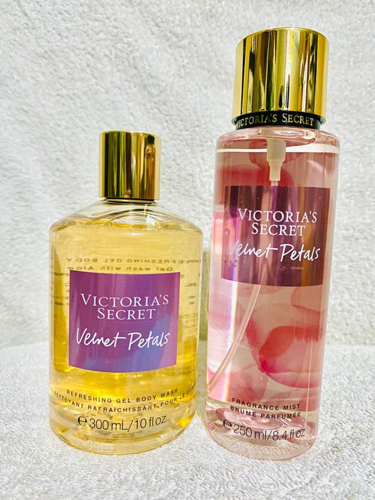 DUO. Velvet petals (gel_douche et brume)