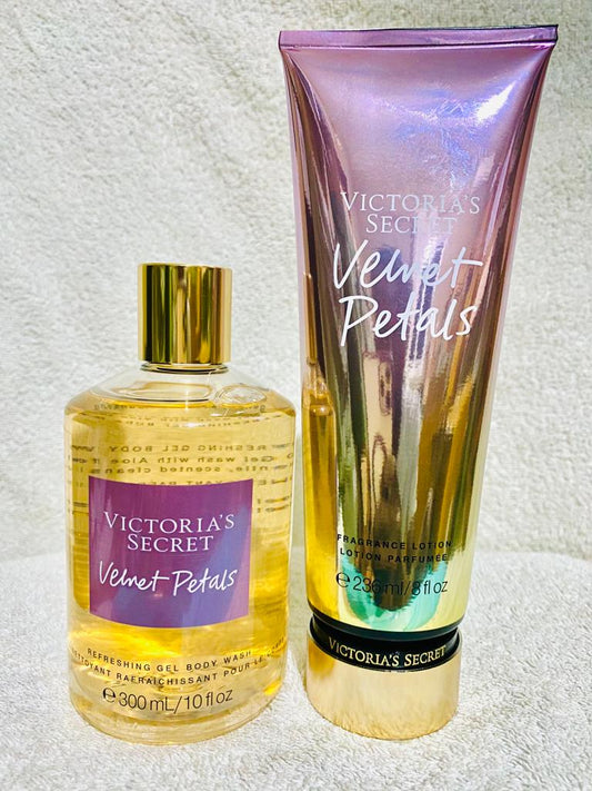 DUO. Velvet petals (gel_douche et crème)