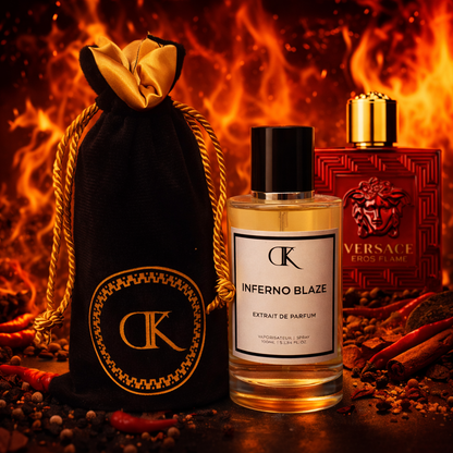 KD - INFERNO BLAZE Extrait de Parfum | Inspiré de VERSACE EROS FLAME