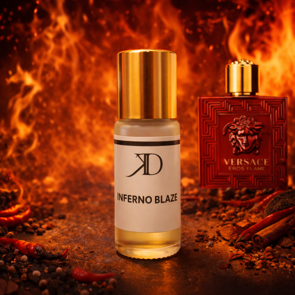 KD - INFERNO BLAZE Extrait de Parfum | Inspiré de VERSACE EROS FLAME