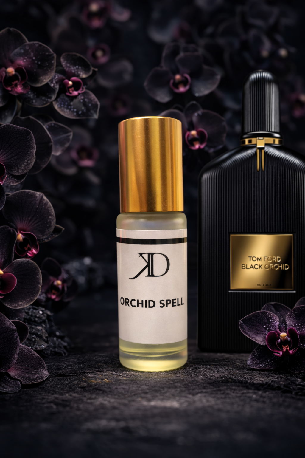 KD - ORCHID SPELL Extrait de Parfum | Inspiré de TOM FORD BLACK ORCHID