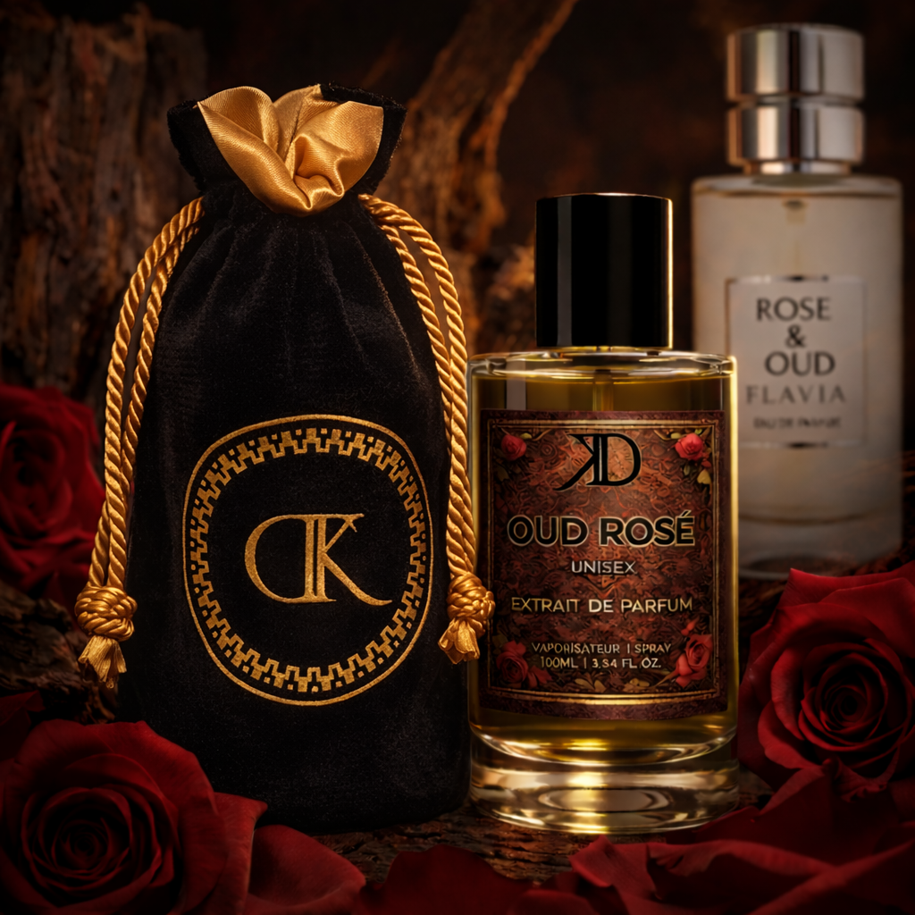 KD - OUD ROSÉ Extrait de Parfum | Inspiré de FLAVIA ROSE & OUD