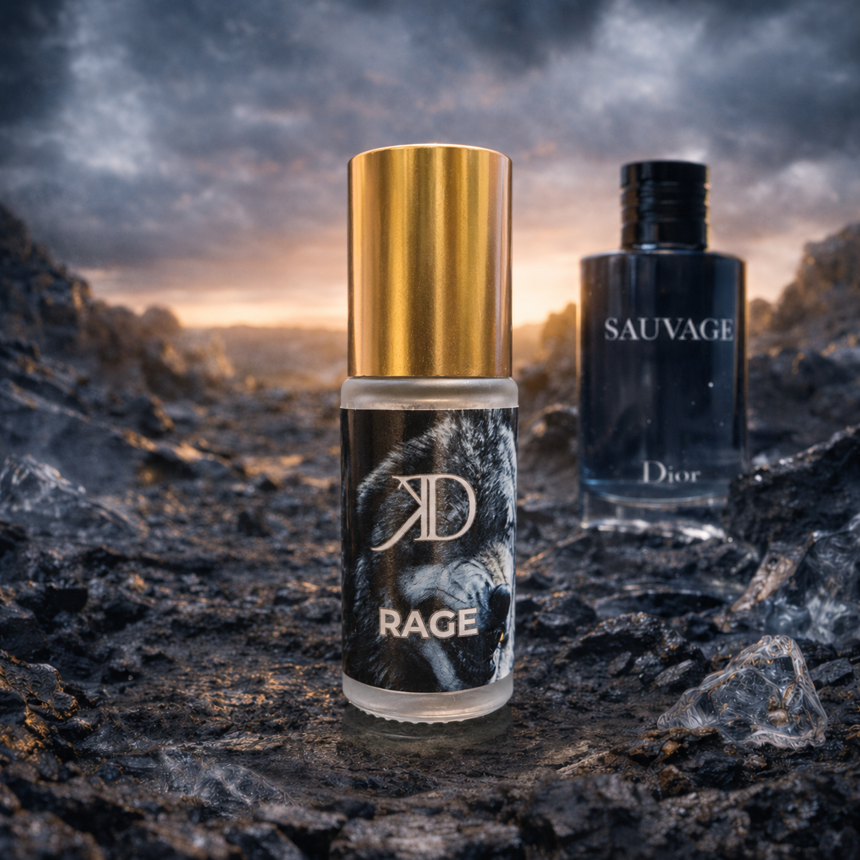 KD - RAGE Extrait de Parfum | Inspiré de DIOR SAUVAGE