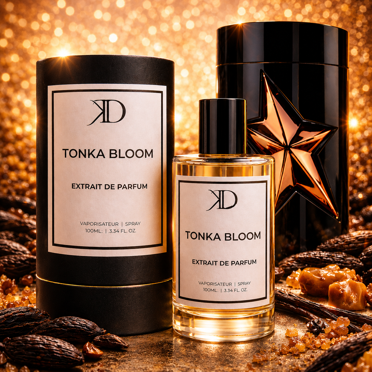 KD - TONKA BLOOM Extrait de Parfum | Inspiré de MUGLER A*MEN PURE TONKA