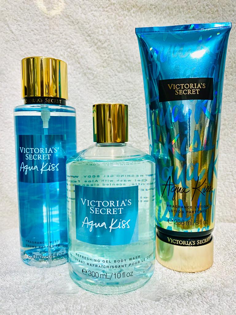 TRIO. Aqua kiss (brume, crème et gel_douche)