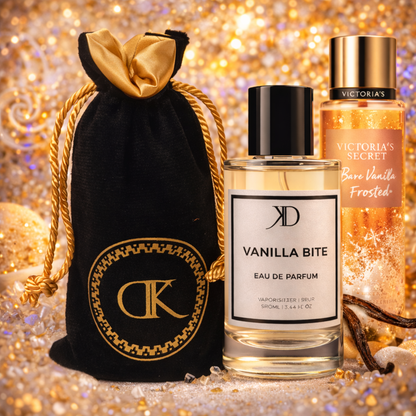 KD - VANILLA BITE Extrait de Parfum | Inspiré de VICTORIA'S SECRET BARE VANILLA FROSTED