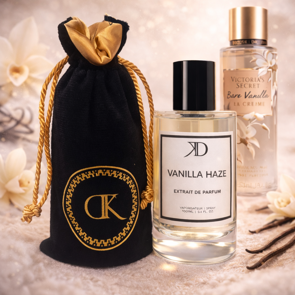 KD - VANILLA HAZE Extrait de Parfum | Inspiré de VICTORIA'S SECRET BARE VANILLA AL CRÈME