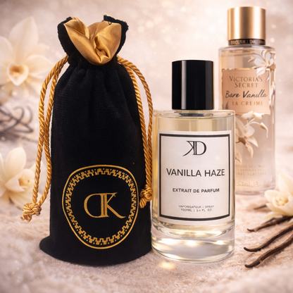 KD - VANILLA HAZE Extrait de Parfum | Inspiré de VICTORIA'S SECRET BARE VANILLA AL CRÈME