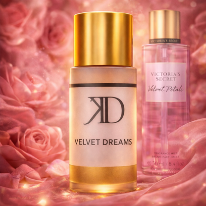 KD - VELVET DREAMS Extrait de Parfum | Inspiré de VICTORIA'S SECRET VELVET PETALS
