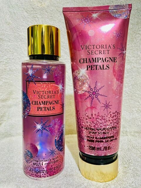 DUO. Champagne Petals (brume et crème)