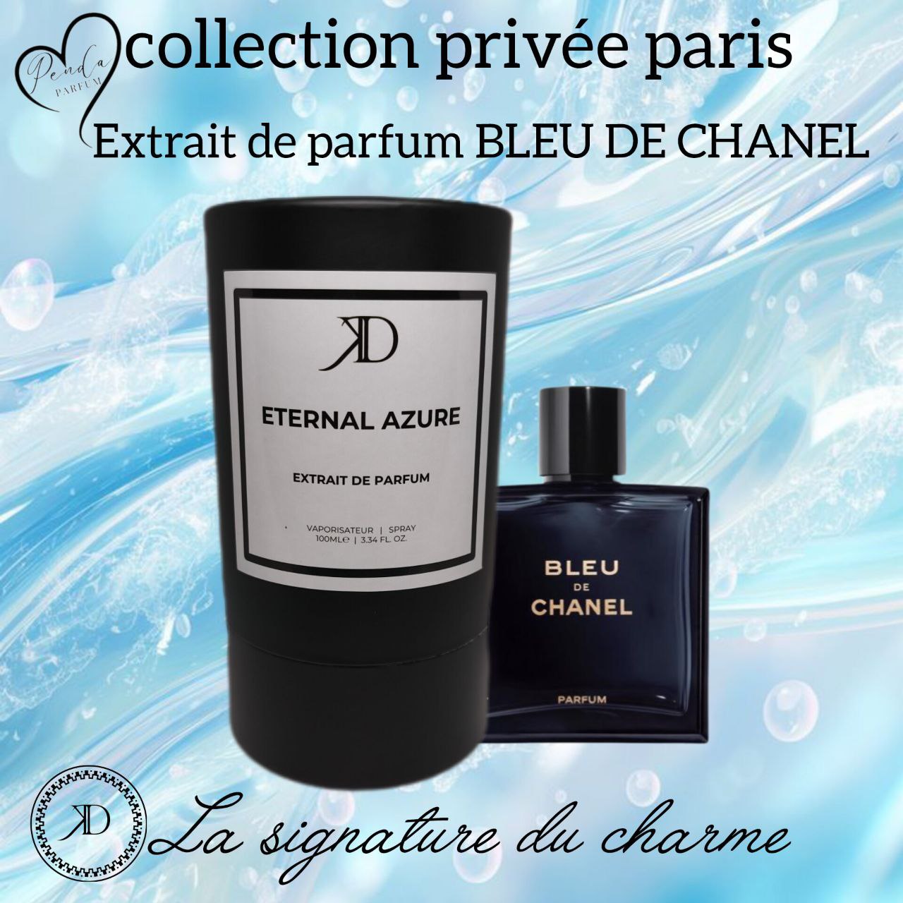 KD PARIS Bleu de Chanel 100 ML