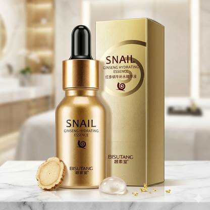 Essence Hydratante au Ginseng et Escargot - Visage Parfait