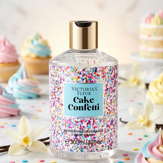 GEL DOUCHE CAKE CONFETTI