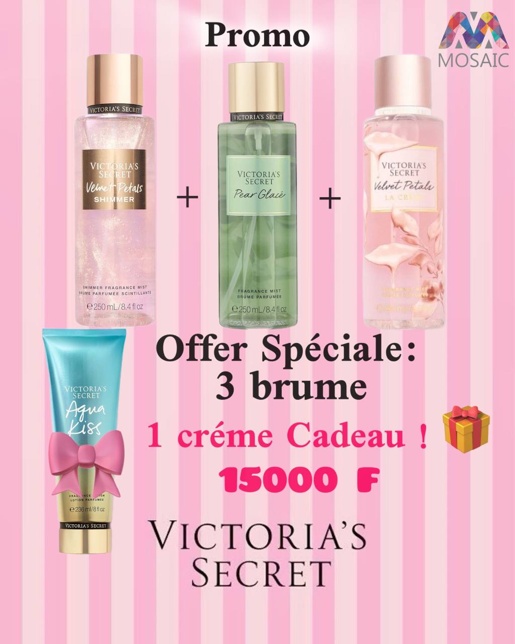 PROMO (7) 3 brume +1 tube