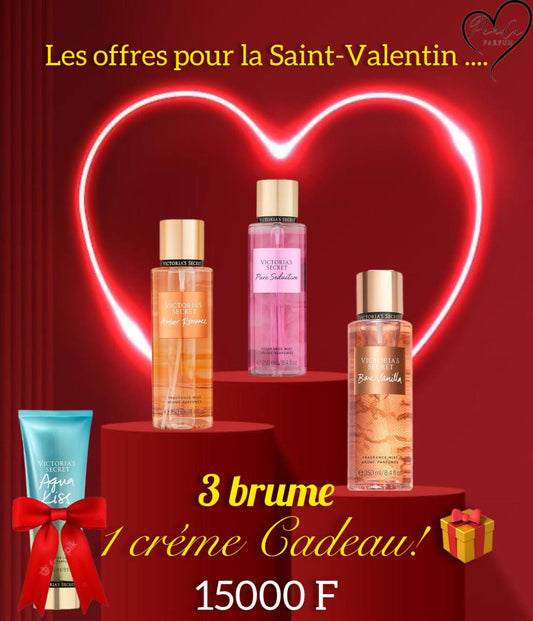 PROMO (2) 3 brume +1 tube