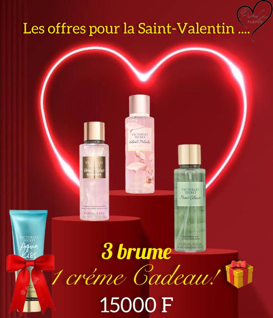 PROMO (5) 3 brume +1 tube