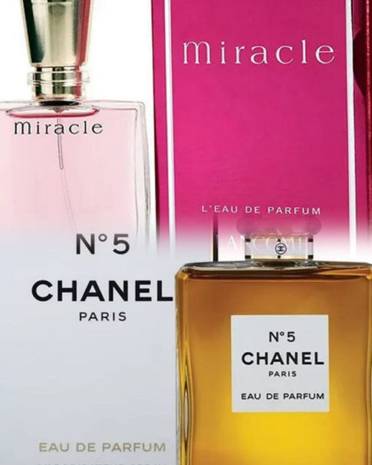 CHANEL No.5+miracle promo