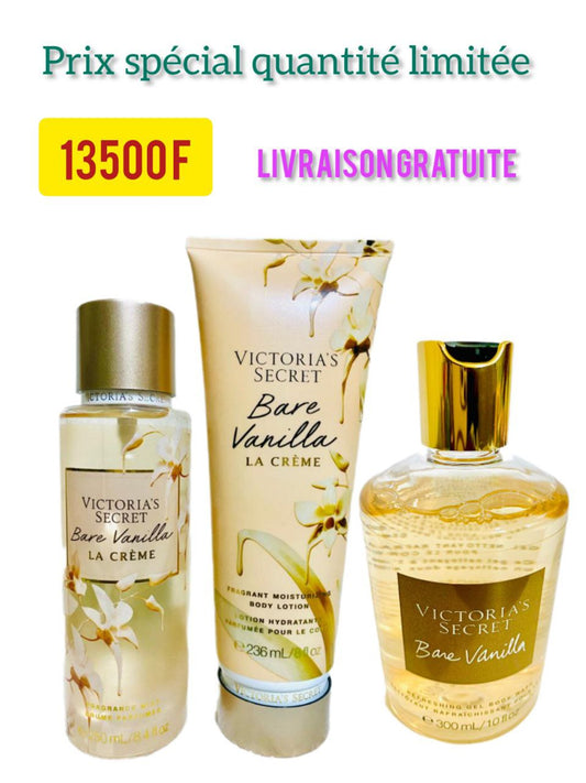 Bare Vanilla La Crème – Trio