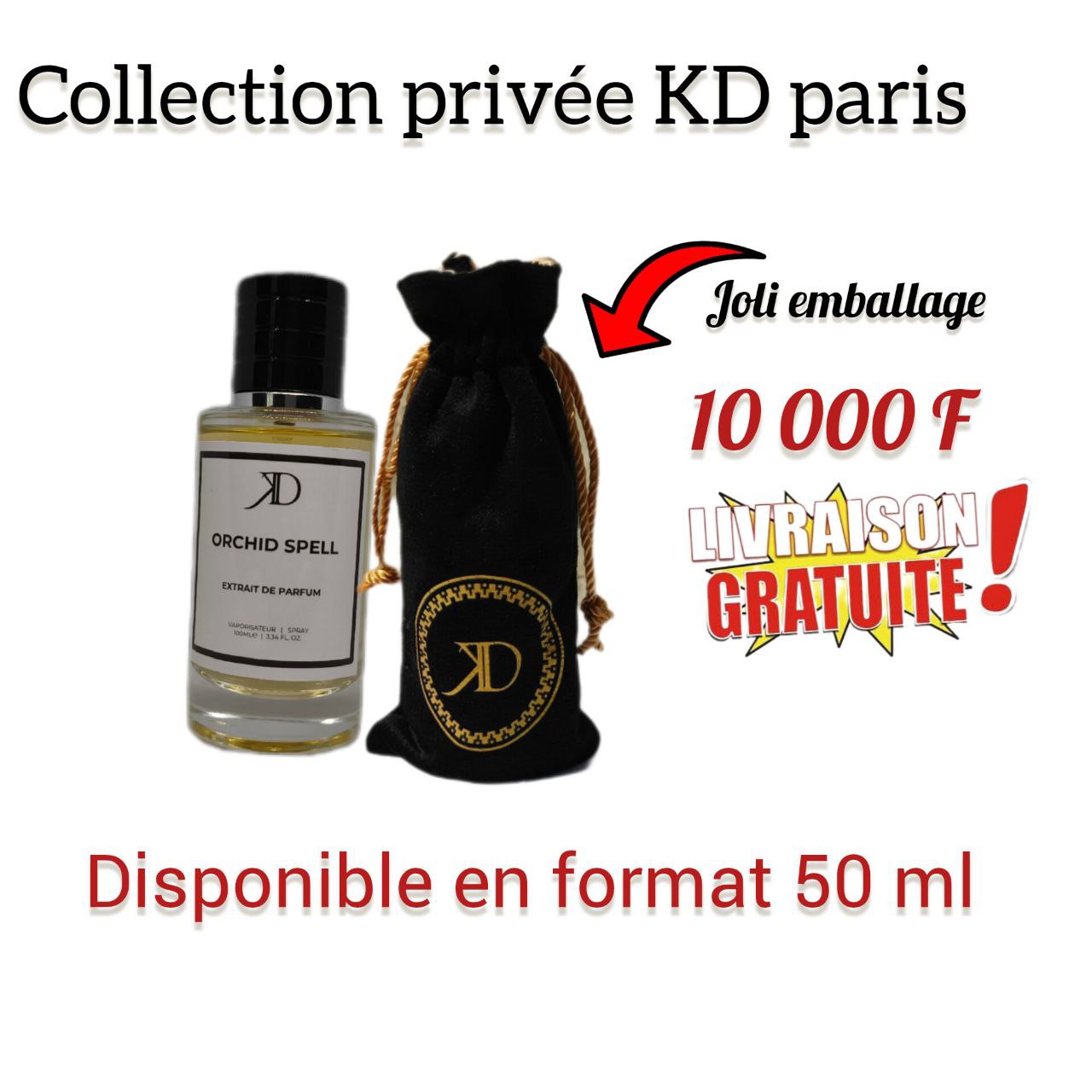 KD PARIS BLACK ORCHID EDP 50ml